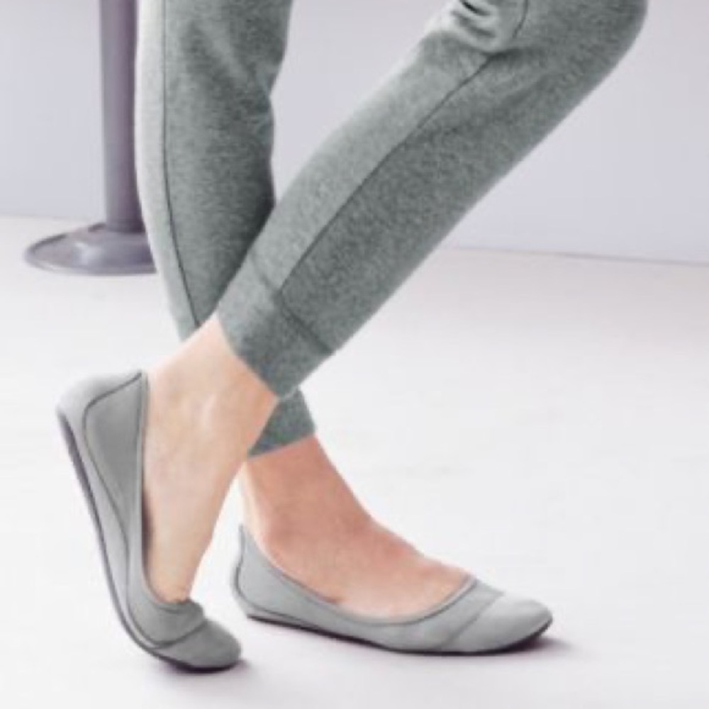 Patagonia® Maha Breathe Mesh Ballet Feather Grey Flats Sz 6.5